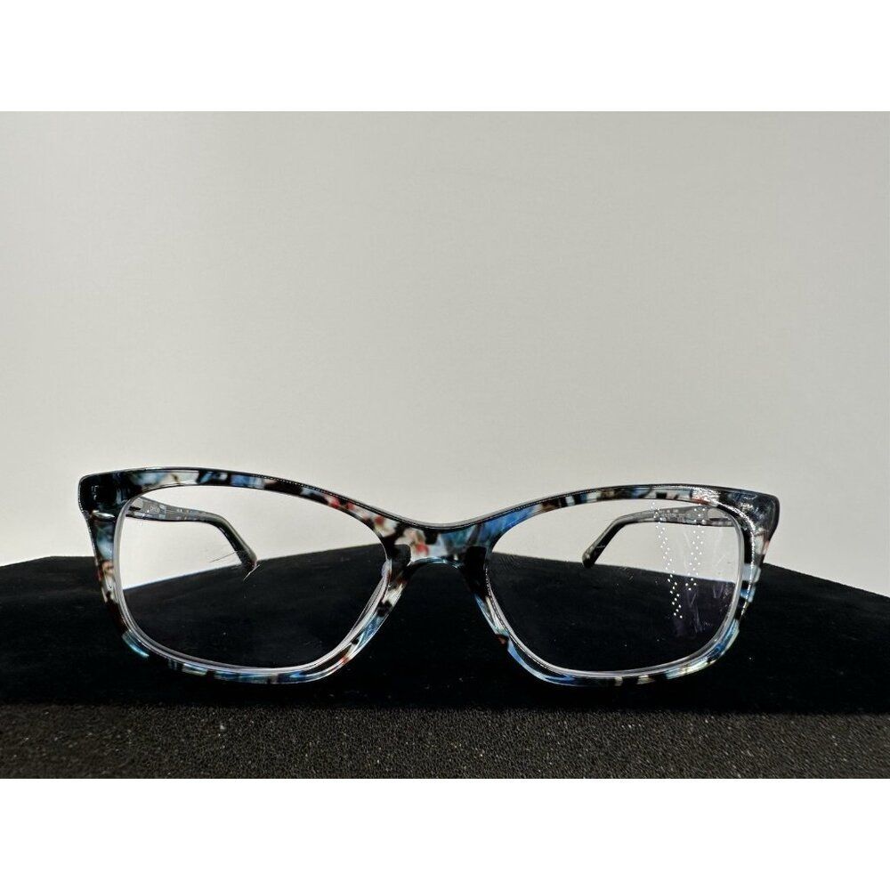 Bebe BB5145 400 Blue Floral 53-17-135 Eyeglasses Frames (C8-07) - Picture 13 of 13